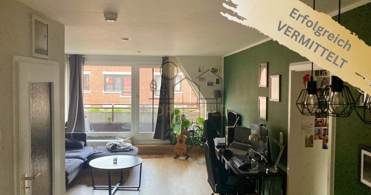 VERMITTELT - Modernisierte 3-Zimmer-Wohnung im Herzen von Elmshorn