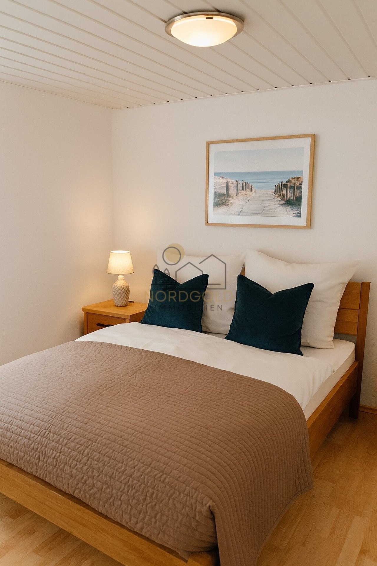 Einliegerwohnung - Gemütliches skandinavisches Schlafzimmer Einliegerwohnung - Gemütliches skandinavisches Schlafzimmer