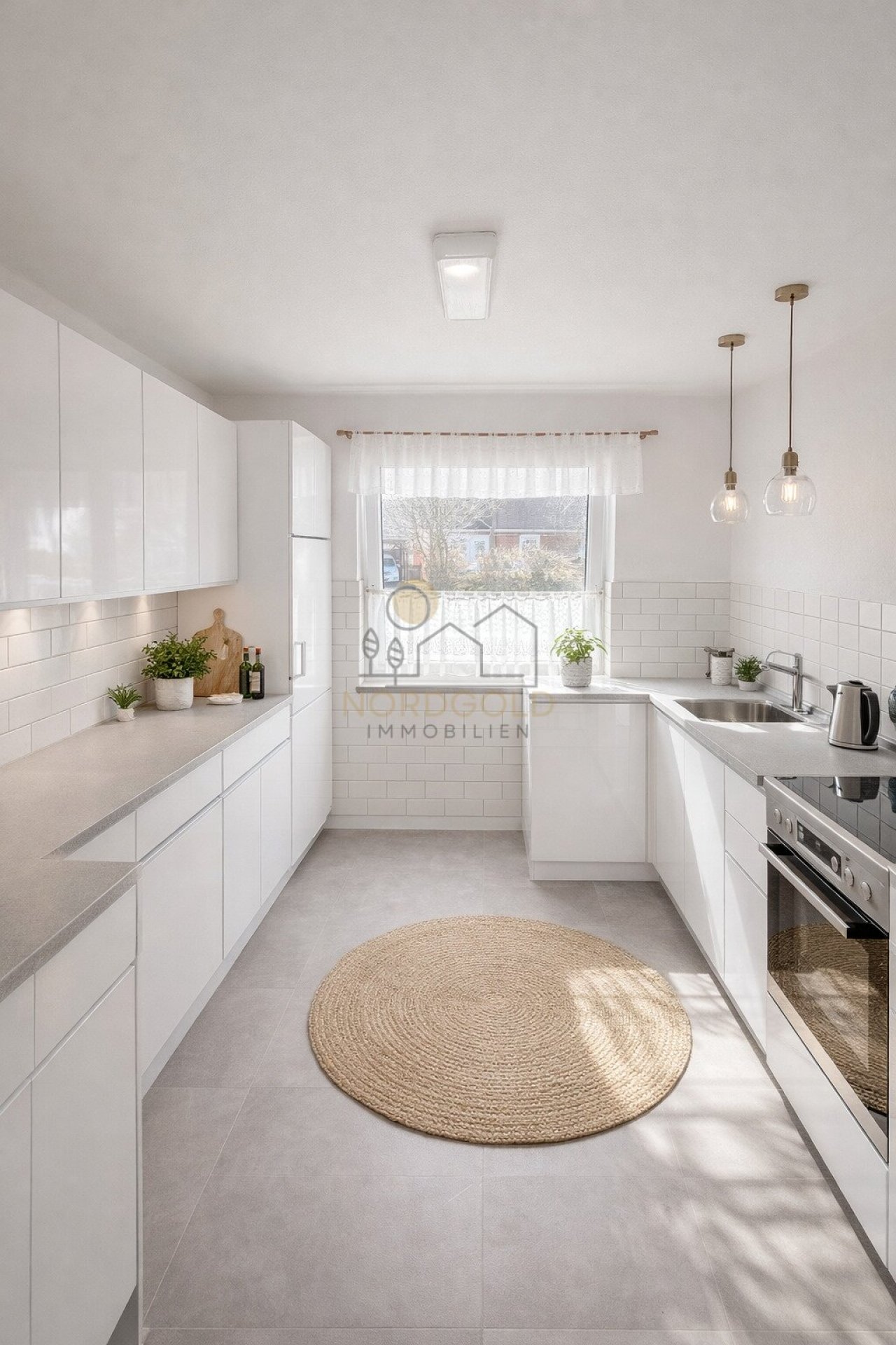 so könnte die Küche aussehen (Idee)